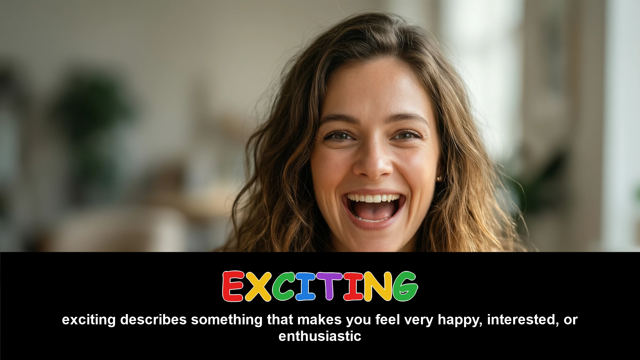 English Illustration for exciting